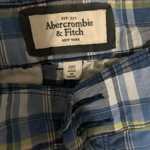 Abercrombie plaid shorts